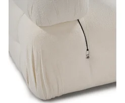 Sleepo Collection Blanca 3-sits Divansoffa White Bouclé