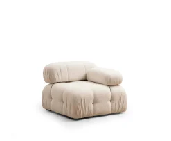 Sleepo Collection Blanca 3-sits Soffa Cream