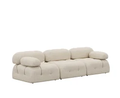 Sleepo Collection Blanca 3-sits Soffa Cream