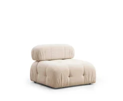 Sleepo Collection Blanca 3-sits Soffa Cream