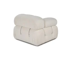 Sleepo Collection Blanca Vänstermodul White Bouclé
