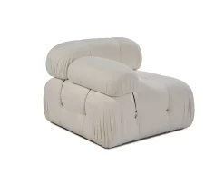 Sleepo Collection Blanca Vänstermodul White Bouclé