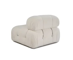 Sleepo Collection Blanca Vänstermodul White Bouclé