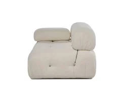 Sleepo Collection Blanca Vänstermodul White Bouclé