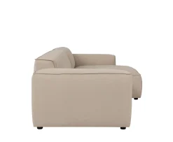 Sleepo Collection Bobbie 3-sits Divansoffa Höger Beige 279cm