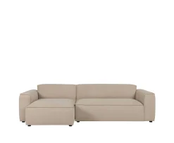 Sleepo Collection Bobbie 3-sits Divansoffa Vänster Beige 279cm