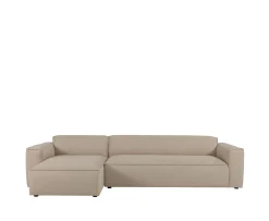 Sleepo Collection Bobbie 4-sits Divansoffa Vänster Beige 322cm