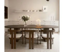 Sleepo Collection Callum Karmstol Brunbetsad/Vit
