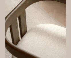 Sleepo Collection Callum Karmstol Brunbetsad/Vit