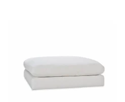 Sleepo Collection Capri Fotpall White 120x115