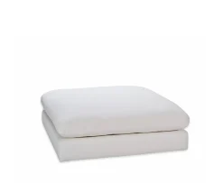 Sleepo Collection Capri Fotpall White 120x115