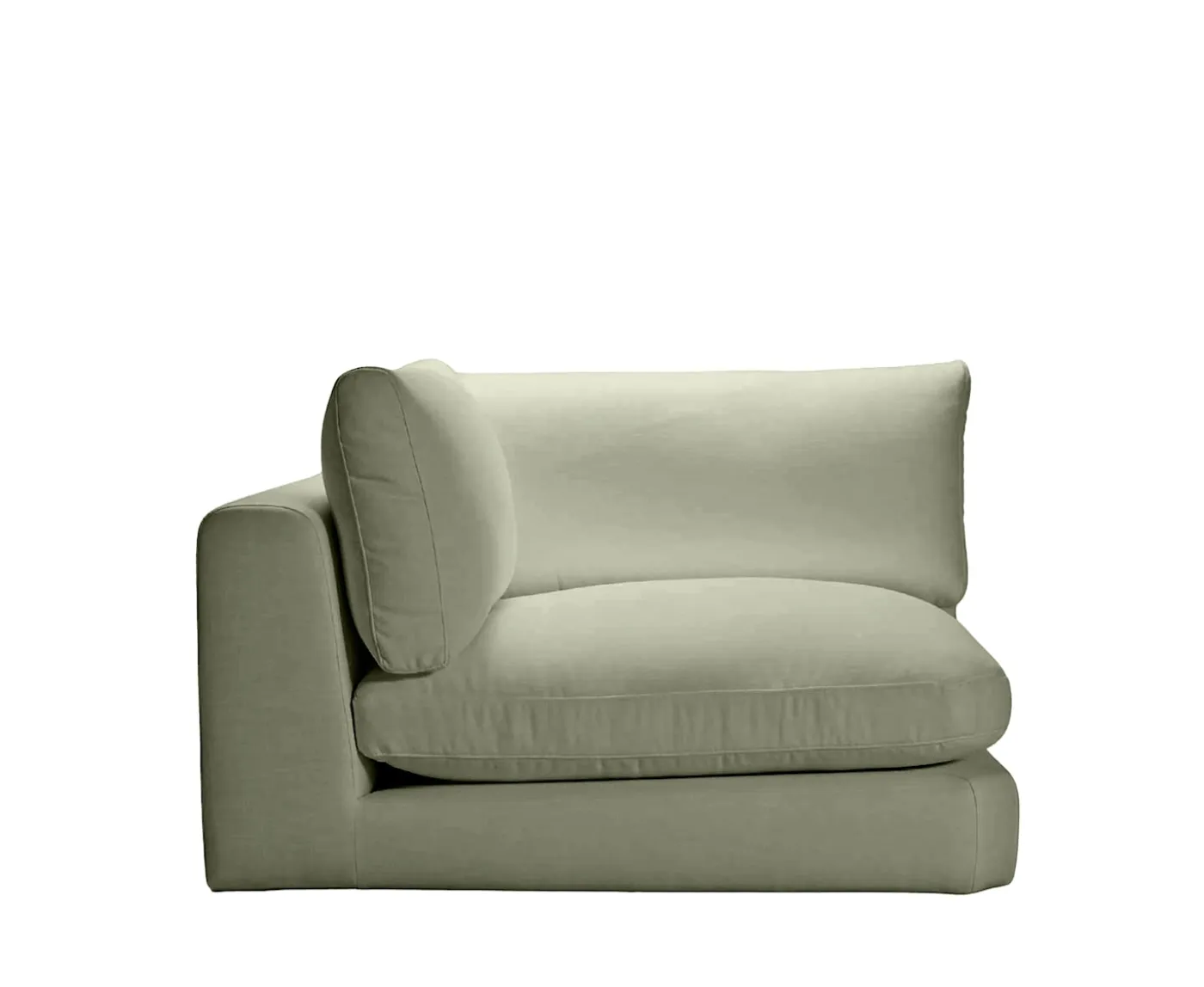 Sleepo Collection Capri Hörnmodul Green 120x120