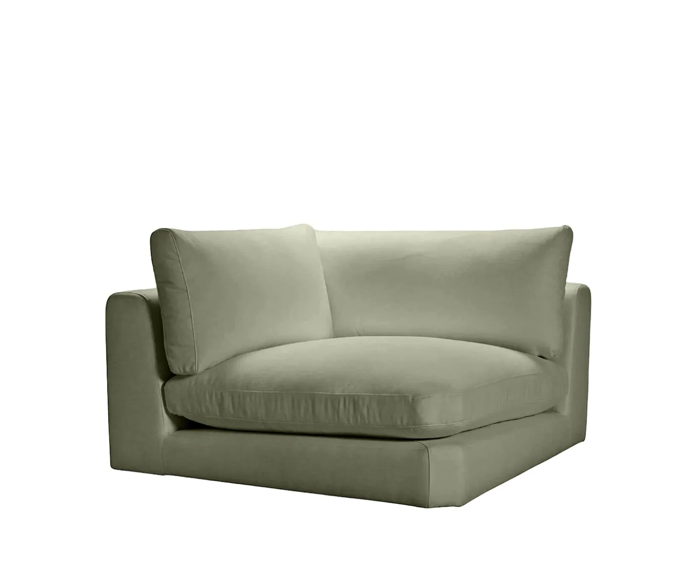 Sleepo Collection Capri Hörnmodul Green 120x120