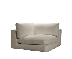 Sleepo Collection Capri Hörnmodul Taupe 120x120