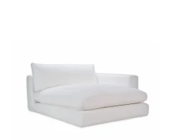 Sleepo Collection Capri 1.5-sits Divanmodul Höger Armstöd White 142x155