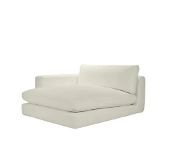 Sleepo Collection Capri 1.5-sits Divanmodul Vänster Armstöd Beige 142x155