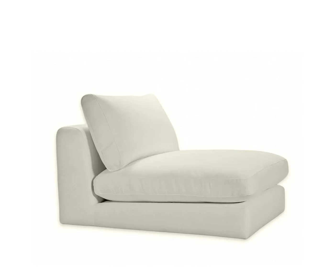 Sleepo Collection Capri 1-sits Soffmodul Beige 85cm