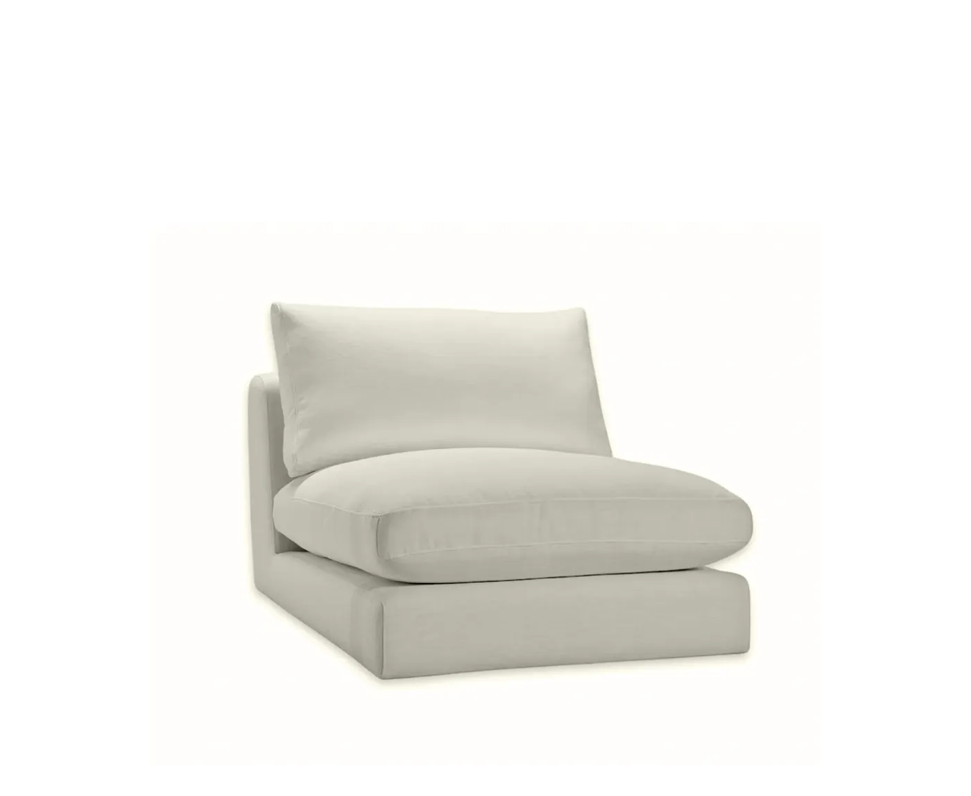 Sleepo Collection Capri 1-sits Soffmodul Beige 85cm