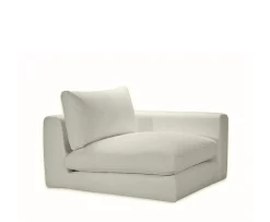Sleepo Collection Capri 1-sits Soffmodul Höger Armstöd Beige 107cm