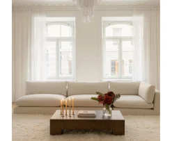 Sleepo Collection Capri 1-sits Soffmodul Höger Armstöd Beige 107cm