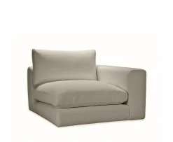 Sleepo Collection Capri 1-sits Soffmodul Höger Armstöd Taupe 107cm