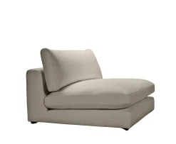 Sleepo Collection Capri 1.5-sits Soffmodul Taupe 120cm