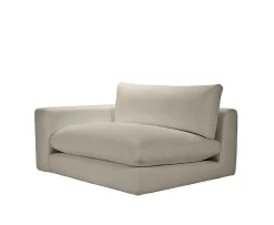 Sleepo Collection Capri 1.5-sits Soffmodul Vänster Armstöd Taupe 142cm