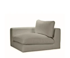 Sleepo Collection Capri 1-sits Soffmodul Vänster Armstöd Taupe 107cm