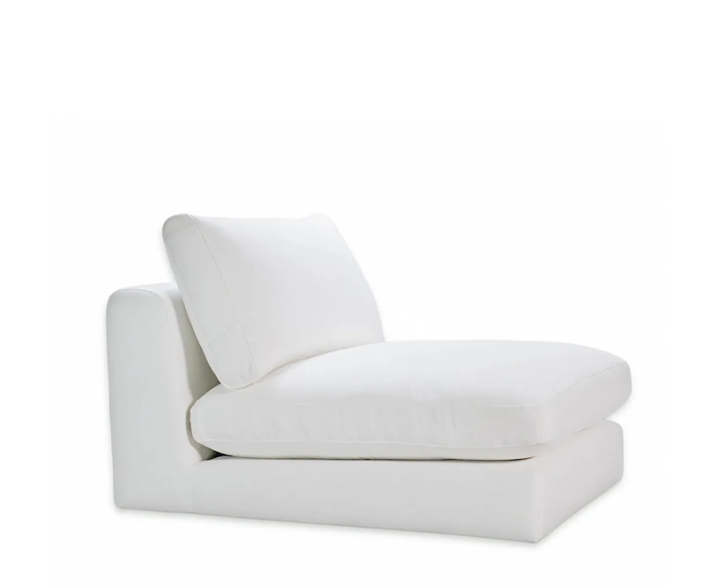 Sleepo Collection Capri 1-sits Soffmodul White 85cm