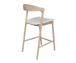 Sleepo Collection Casper Barstol Vitoljad/Vit