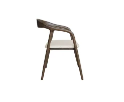 Sleepo Collection Casper Karmstol Brunbetsad/Natur