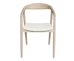 Sleepo Collection Casper Karmstol Vitoljad/Vit