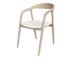 Sleepo Collection Casper Karmstol Vitoljad/Vit