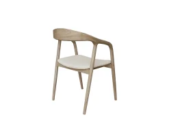 Sleepo Collection Casper Karmstol Vitpigmenterad/Natur