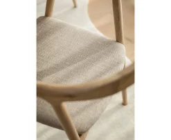 Sleepo Collection Casper Karmstol Vitpigmenterad/Natur