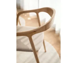 Sleepo Collection Casper Karmstol Vitpigmenterad/Natur