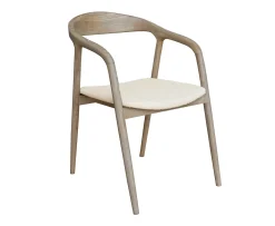 Sleepo Collection Casper Karmstol Vitpigmenterad/Natur