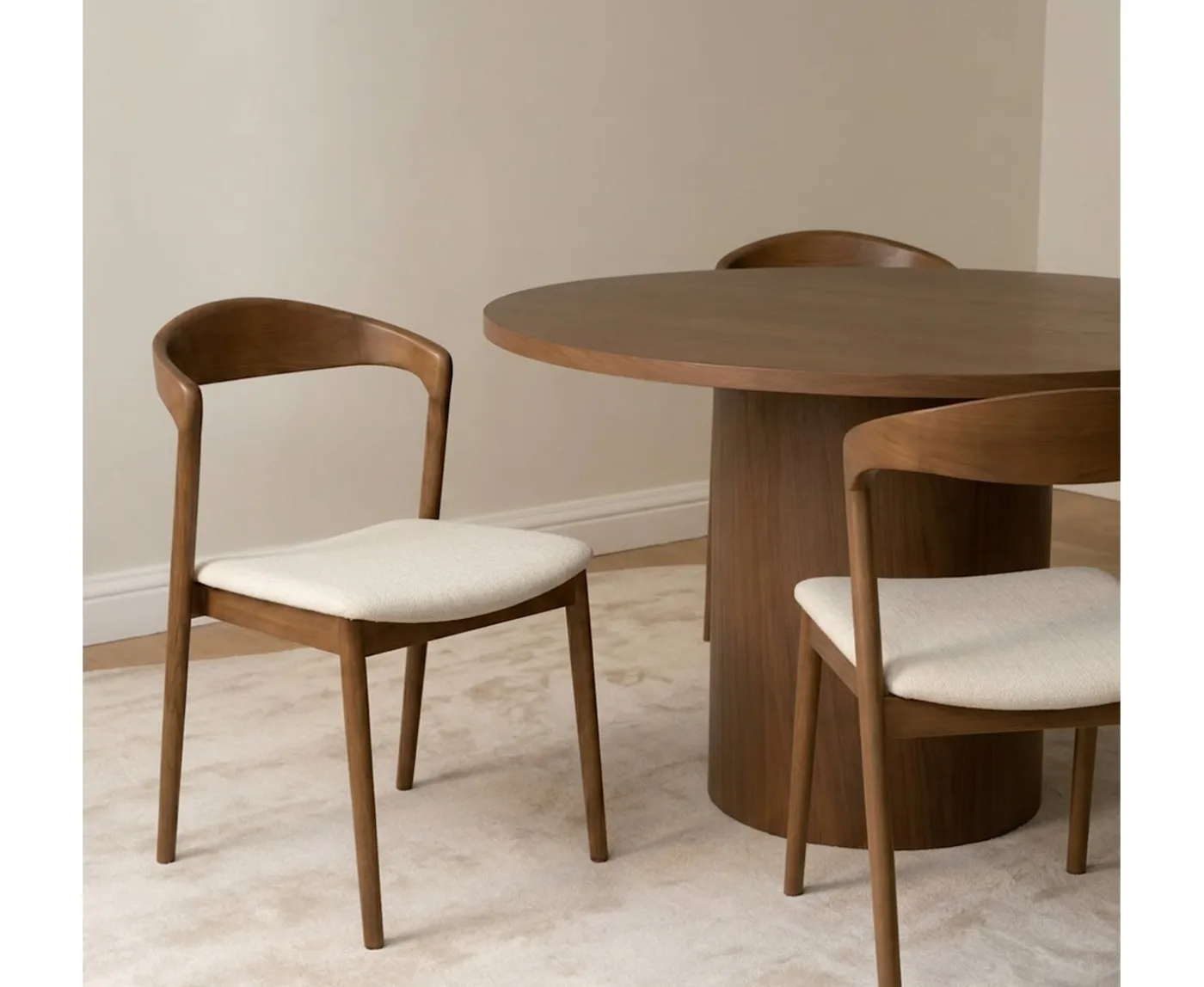 Sleepo Collection Casper Matstol Caramel/Vit