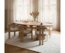 Sleepo Collection Chloe Ullmatta White/Natural 250x350