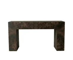 Sleepo Collection Chunky Konsolbord Brunbetsad Poppel 145cm