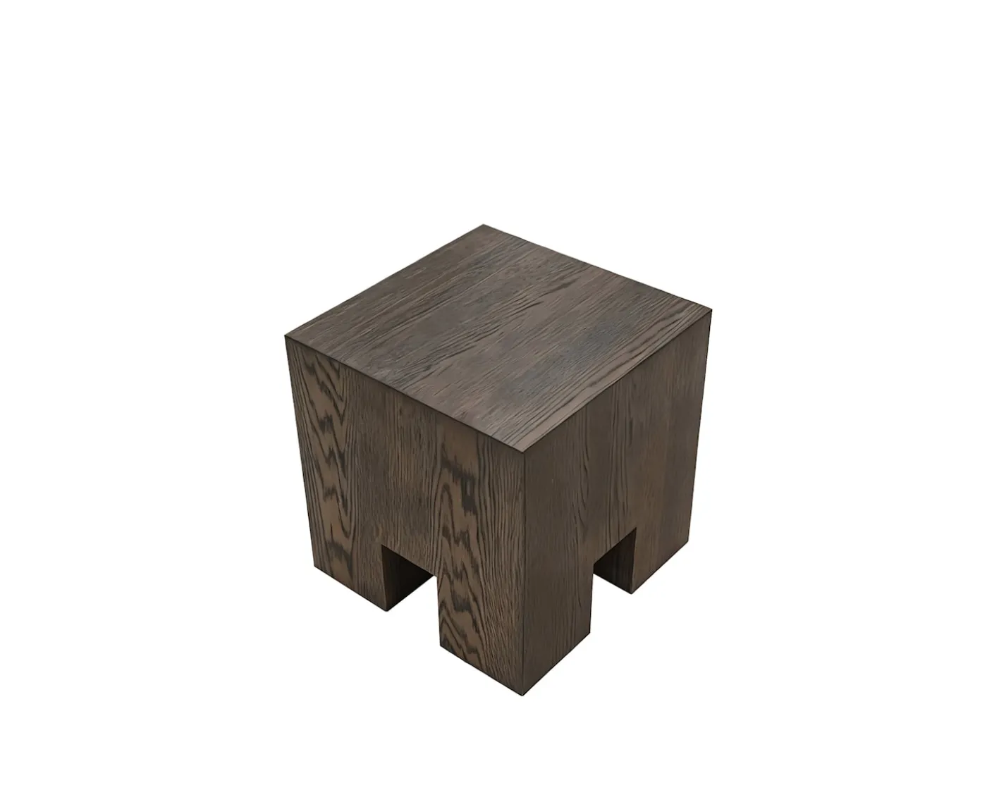 Sleepo Collection Chunky Sidobord Brunbetsad Ek 40x40