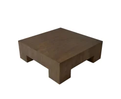 Sleepo Collection Chunky Soffbord Brunbetsad Ek 90x90