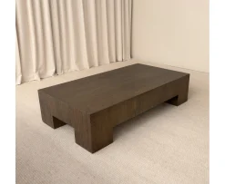 Sleepo Collection Chunky Soffbord Brunbetsad Ek 130x70