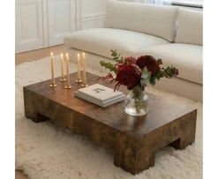 Sleepo Collection Chunky Soffbord Brunbetsad Poppel 130x70