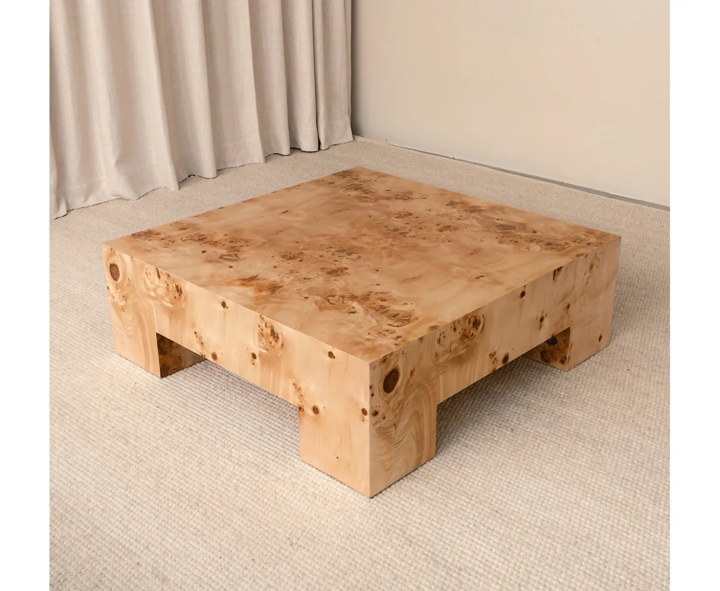 Sleepo Collection Chunky Soffbord Poppel 90x90