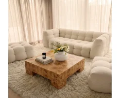 Sleepo Collection Chunky Soffbord Poppel 90x90