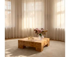 Sleepo Collection Chunky Soffbord Poppel 90x90