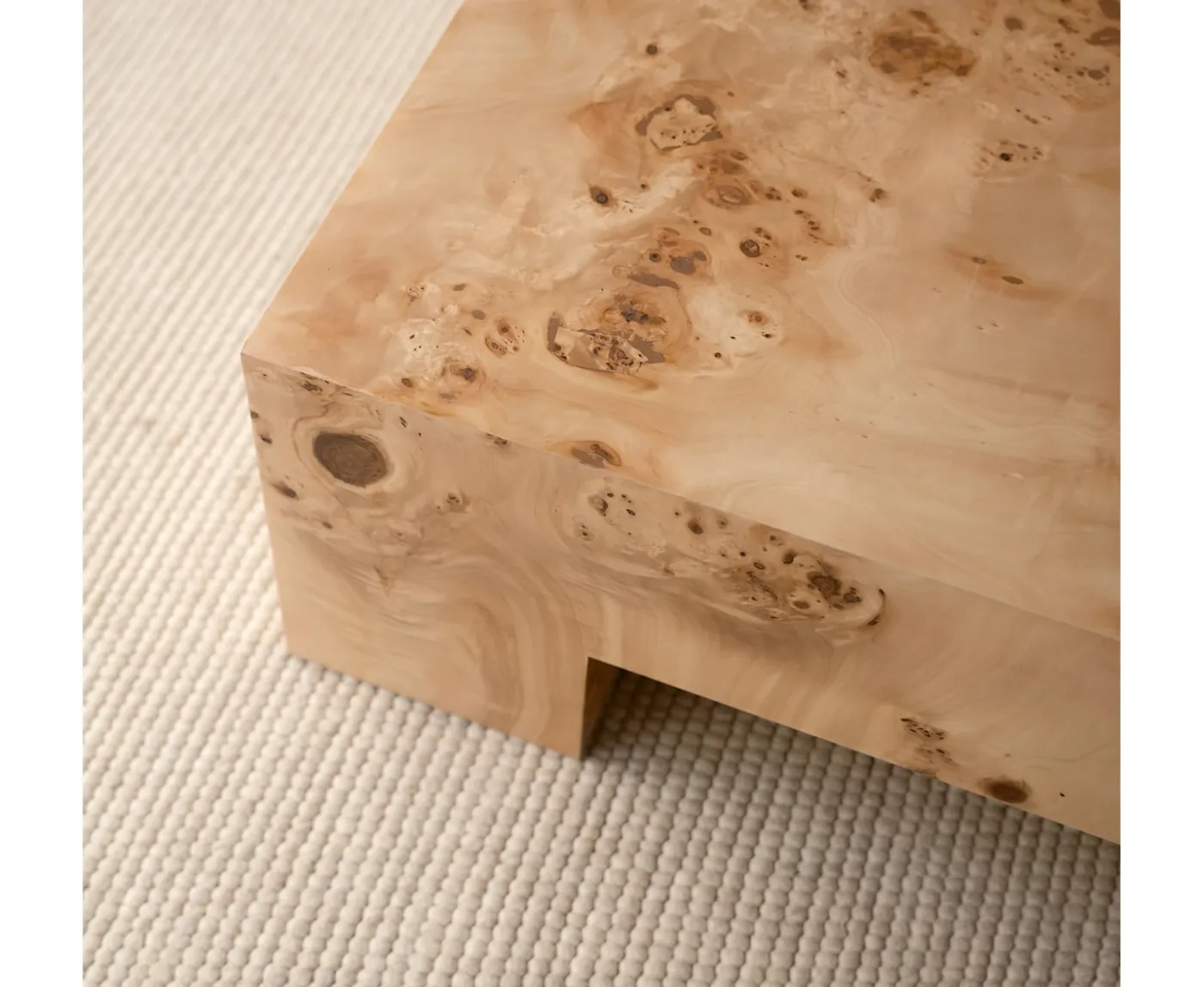 Sleepo Collection Chunky Soffbord Poppel 90x90