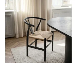 Sleepo Collection Clara Matstol Svartbetsad Ek