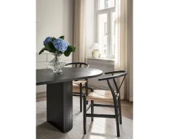 Sleepo Collection Clara Matstol Svartbetsad Ek